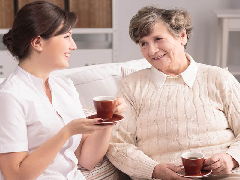 caregiver per anziani con parkinson